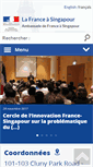 Mobile Screenshot of ambafrance-sg.org